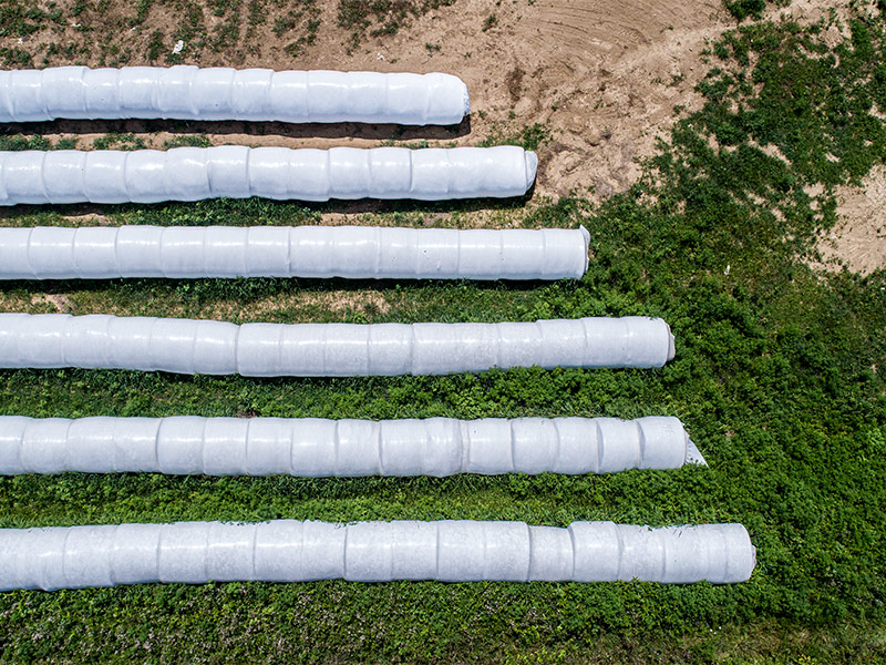 Hay Bales Soil Conservation